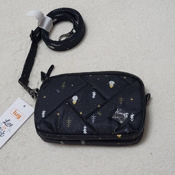 NWT Lug Coupe SE in Snowman Trees Convertible Crossbody - Picture 1 of 7